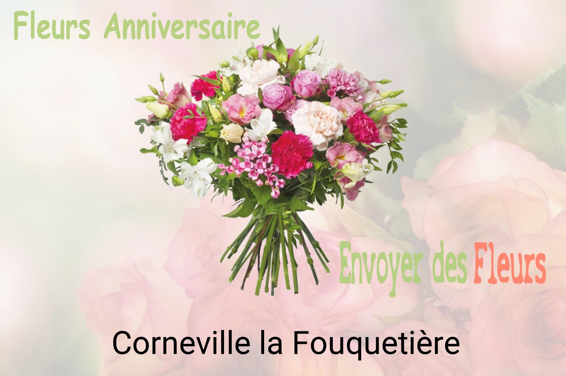 Bouquet de fleurs d’anniversaire livré à Corneville-la-Fouquetière